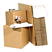 Deluxe 4 Bed Moving Pack 60 boxes