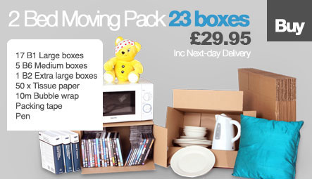 2 bed moving pack £30.00